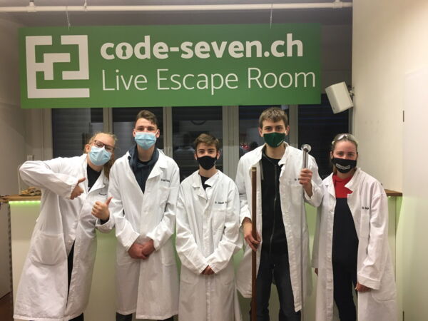 Die Gruppe Bünzlis hat den Live Escape Room nicht geschafft