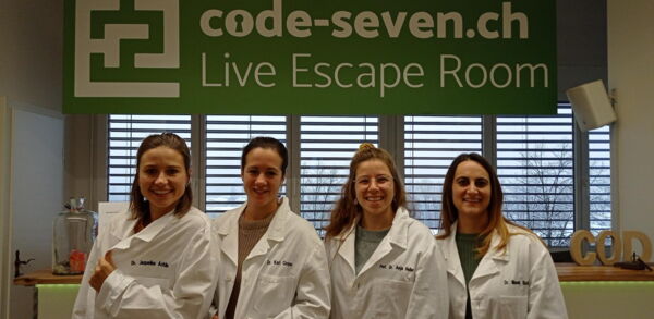 Die Gruppe FKG hat den Live Escape Room erfolgreich geschafft
