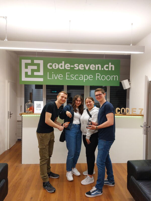 Die Gruppe Miguel_How much hat den Live Escape Room erfolgreich geschafft