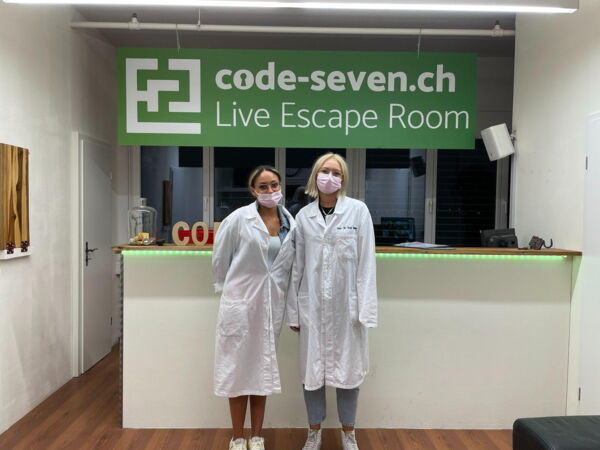 Die Gruppe Crazy hat den Live Escape Room nicht geschafft
