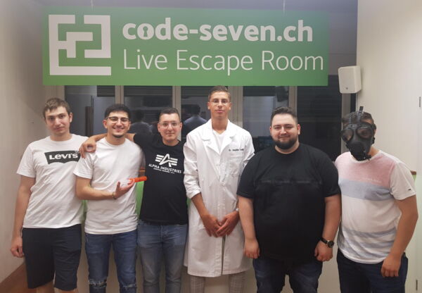 Die Gruppe The Schlingel 123 hat den Live Escape Room nicht geschafft