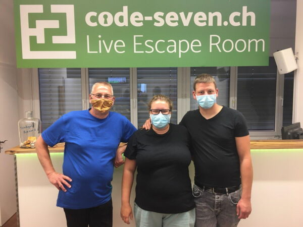 Die Gruppe Issavas hat den Live Escape Room nicht geschafft
