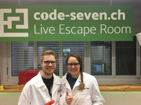 Die Gruppe Bremzgi hat den Live Escape Room erfolgreich geschafft
