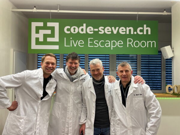 Die Gruppe Homzgo 1 hat den Live Escape Room nicht geschafft