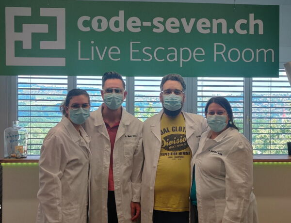 Die Gruppe Fishermans friends hat den Live Escape Room erfolgreich geschafft