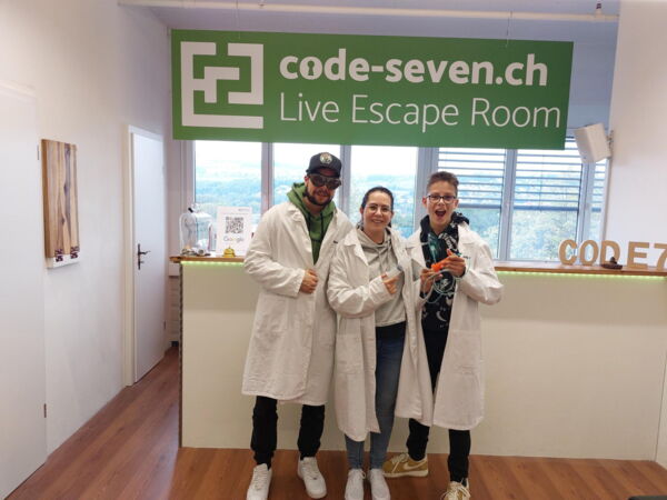 Die Gruppe Rodriguez's hat den Live Escape Room erfolgreich geschafft