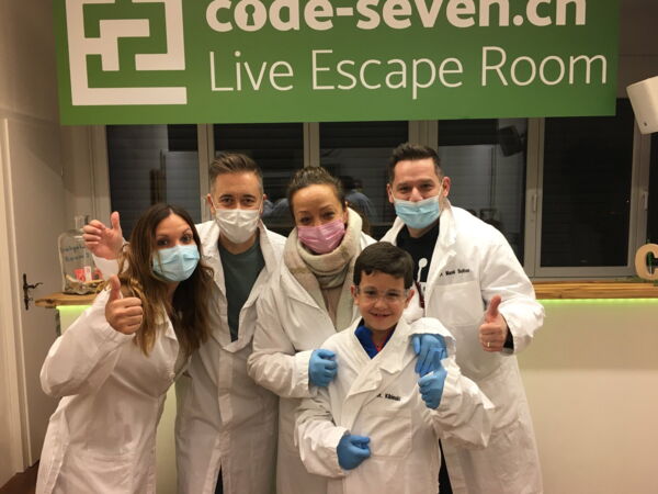 Die Gruppe DiDiGaLiS hat den Live Escape Room nicht geschafft