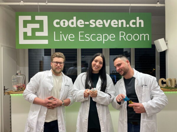 Die Gruppe Kevinskis hat den Live Escape Room nicht geschafft