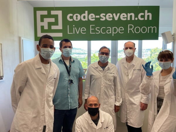 Die Gruppe Buttwil Tigers hat den Live Escape Room nicht geschafft