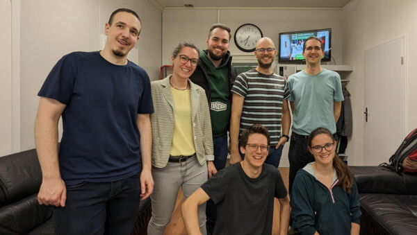Die Gruppe Laborratte hat den Live Escape Room erfolgreich geschafft