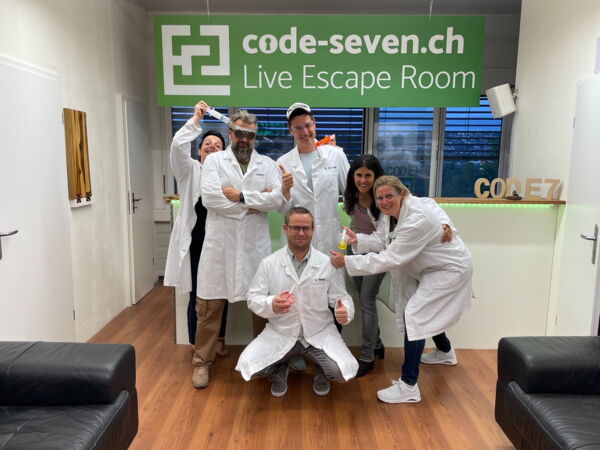 Die Gruppe Klösterli 43 hat den Live Escape Room nicht geschafft