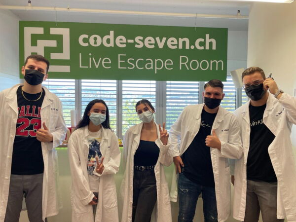 Die Gruppe Hassans Truppe hat den Live Escape Room nicht geschafft