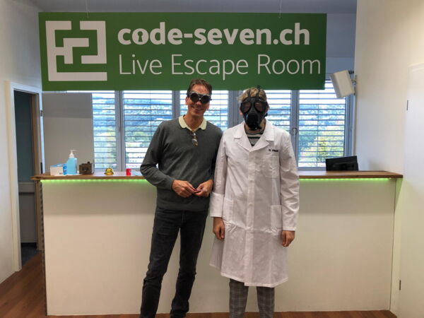 Die Gruppe DuoKings hat den Live Escape Room nicht geschafft