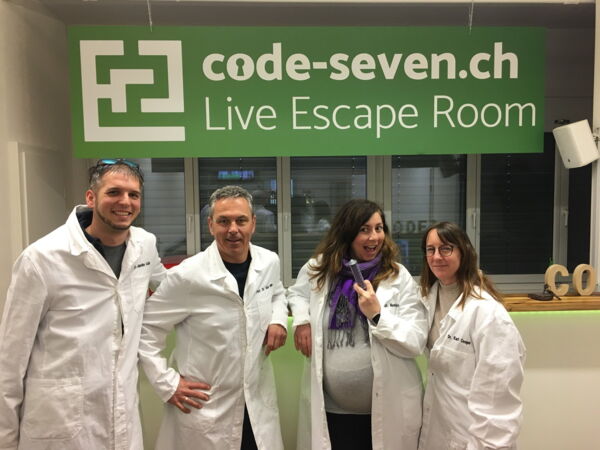 Die Gruppe Die Blinden hat den Live Escape Room nicht geschafft