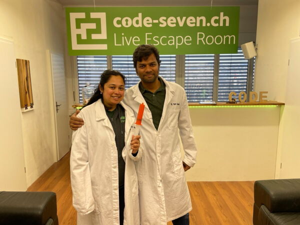 Die Gruppe SUMYA hat den Live Escape Room nicht geschafft