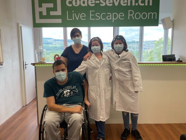 Die Gruppe Thurgauer im Aargau hat den Live Escape Room erfolgreich geschafft