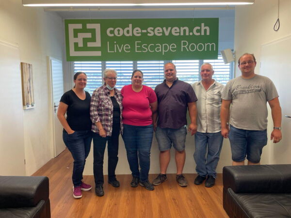 Die Gruppe Koelrü hat den Live Escape Room erfolgreich geschafft