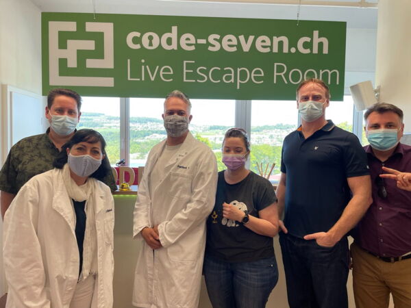 Die Gruppe Impli's hat den Live Escape Room nicht geschafft