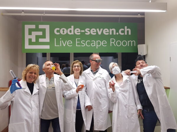 Die Gruppe Oldies hat den Live Escape Room nicht geschafft