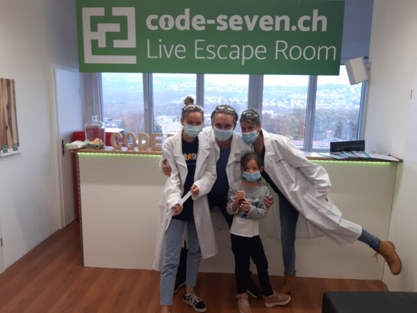 Die Gruppe PUPS-EGAL hat den Live Escape Room nicht geschafft