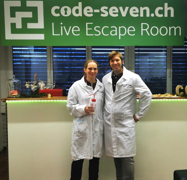 Die Gruppe Kowalski26 hat den Live Escape Room erfolgreich geschafft
