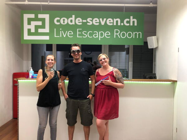 Die Gruppe Non plus ultra hat den Live Escape Room nicht geschafft