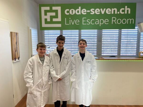 Die Gruppe Die Bratans hat den Live Escape Room nicht geschafft