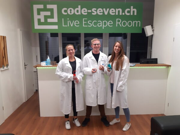 Die Gruppe 3B hat den Live Escape Room nicht geschafft
