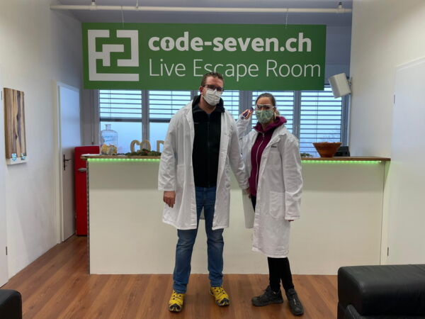 Die Gruppe Coreto hat den Live Escape Room nicht geschafft