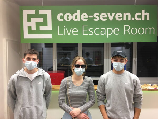 Die Gruppe Villycity hat den Live Escape Room nicht geschafft