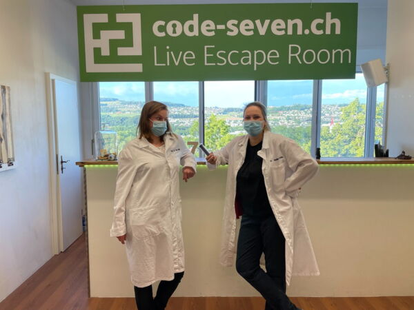 Die Gruppe Risa rocks hat den Live Escape Room nicht geschafft