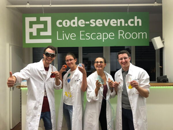 Die Gruppe Marsianer hat den Live Escape Room nicht geschafft