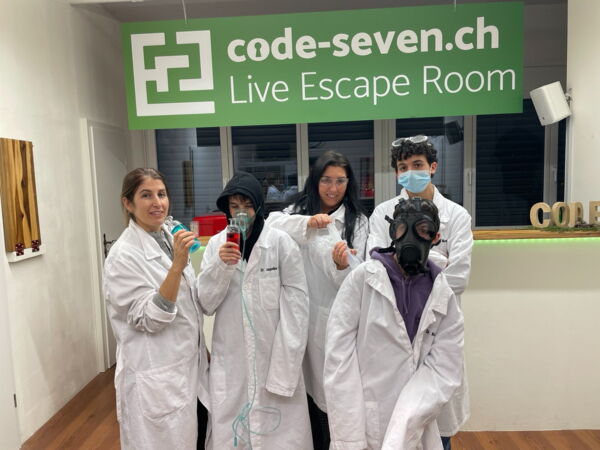 Die Gruppe The Groupies hat den Live Escape Room nicht geschafft